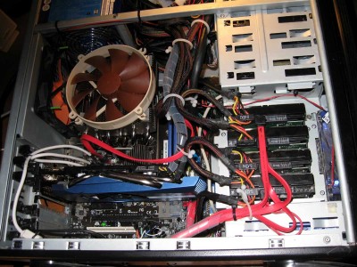 Nově vyvázané kabely