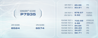 3DMarkVantage Performance