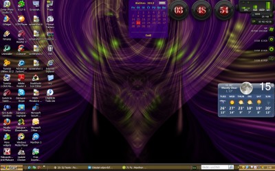 A takhle vypadá má plocha