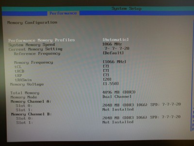 Výchozí nastavení
