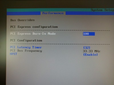 Výchozí nastavení