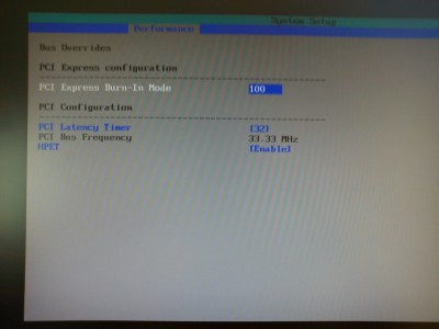 Po změně základního taktu z 266MHz na 270MHz
