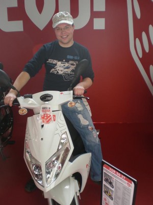 Fotka z včerejší výstavy Motocykl 2009
