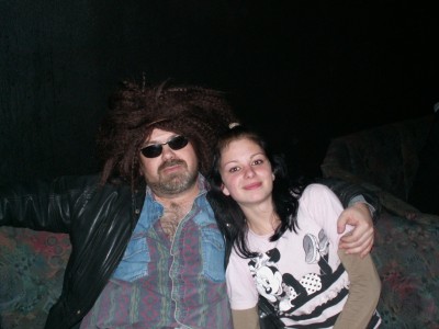 s dcerou na křtu jejího CD