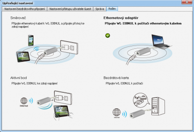 Program - režim provozu