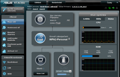 UvodZatez.png (203.38 KiB) Zobrazeno 2797 x Mapa sítě + status