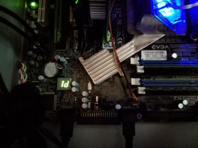 Deska kde svítí ono 1d