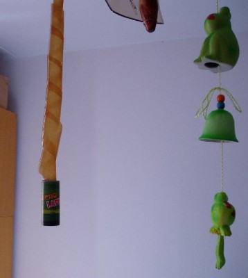 Nainstaloval sem ji speciálně pro hádanku :)