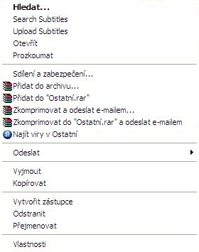Když klepnu na složku pravým tlačítkem myši zobrazí se mi tato nabídka - místo toho aby nahoře byla defaultní možnost &quot;otevřít&quot; je tam &quot;hledat&quot;. Jak to můžu změnit?
