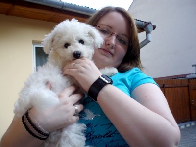 Se štěndem našeho Robbyho.